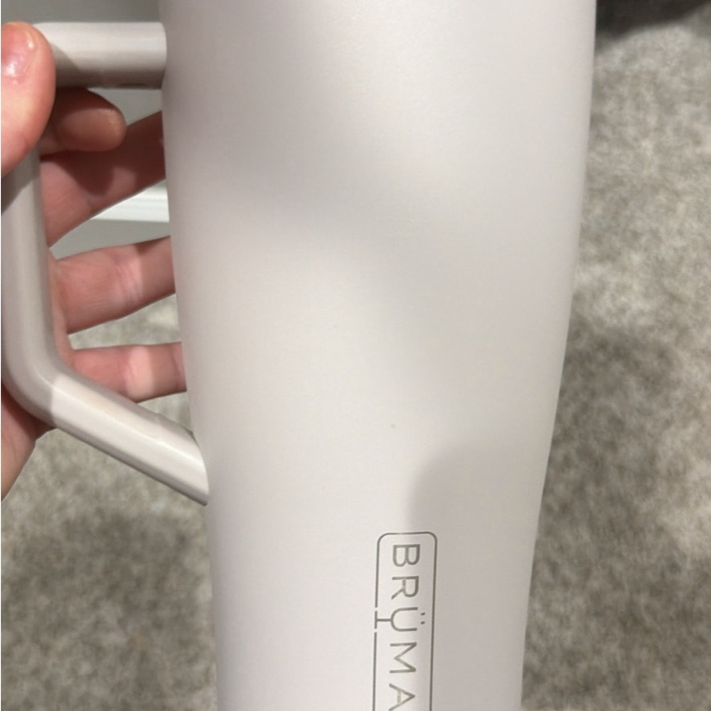 BrüMate White Insulated Mug